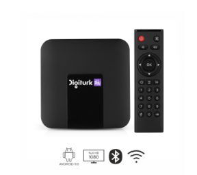 Digiturk Play Stream Box ve kumandası